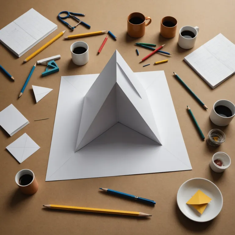 Как сделать треугольник из бумаги: равносторонний и идеальный шаг за шагом