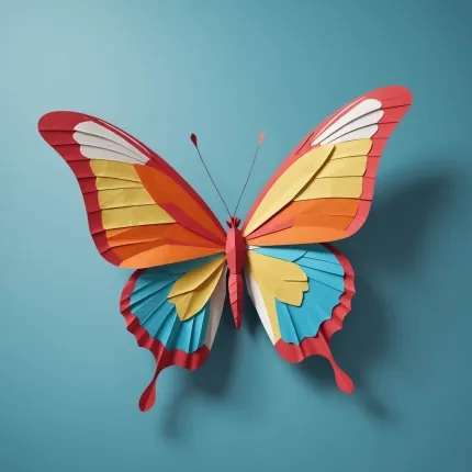 Как сделать бабочку из бумаги, которая летает: планер — искусство оживить бумажное творчество