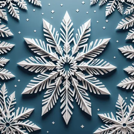 Как сделать снежинку из картона: Объёмную и эффектную декорацию своими руками
